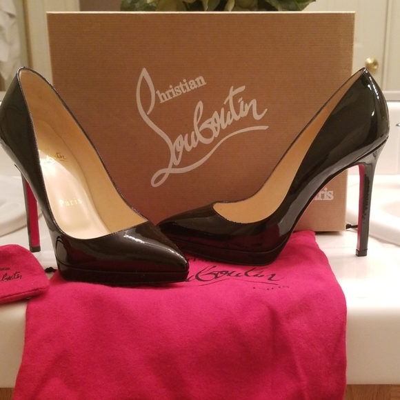 christian louboutin pigalle plato 120 glitter pumps gold christian louboutin pigalle plato 120 glitter pumps gold